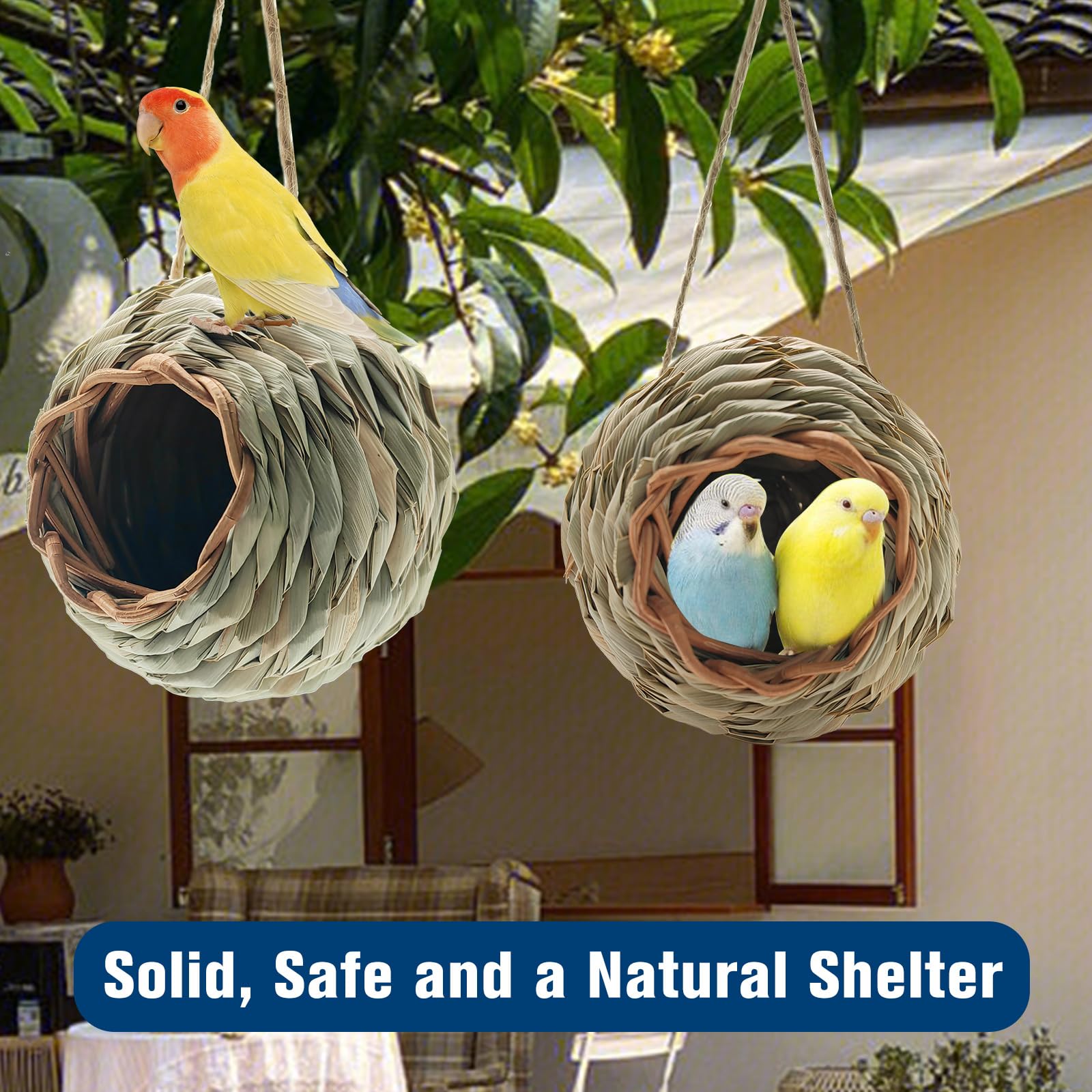 WDEFUN eco friendly bird habitat supports backyard biodiversity.