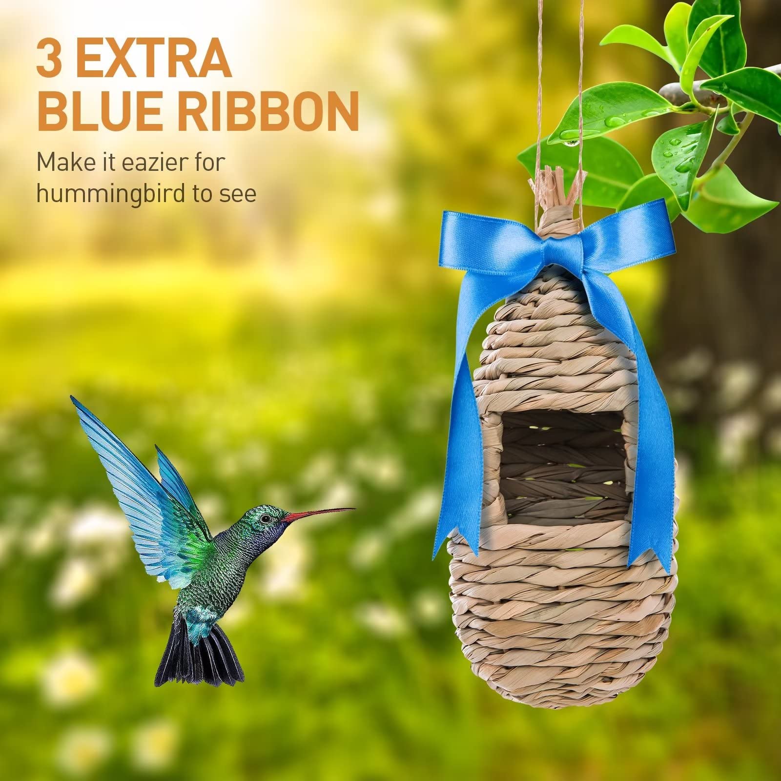 WDEFUN garden window outdoor home 3-pack expands bird-friendly spaces.