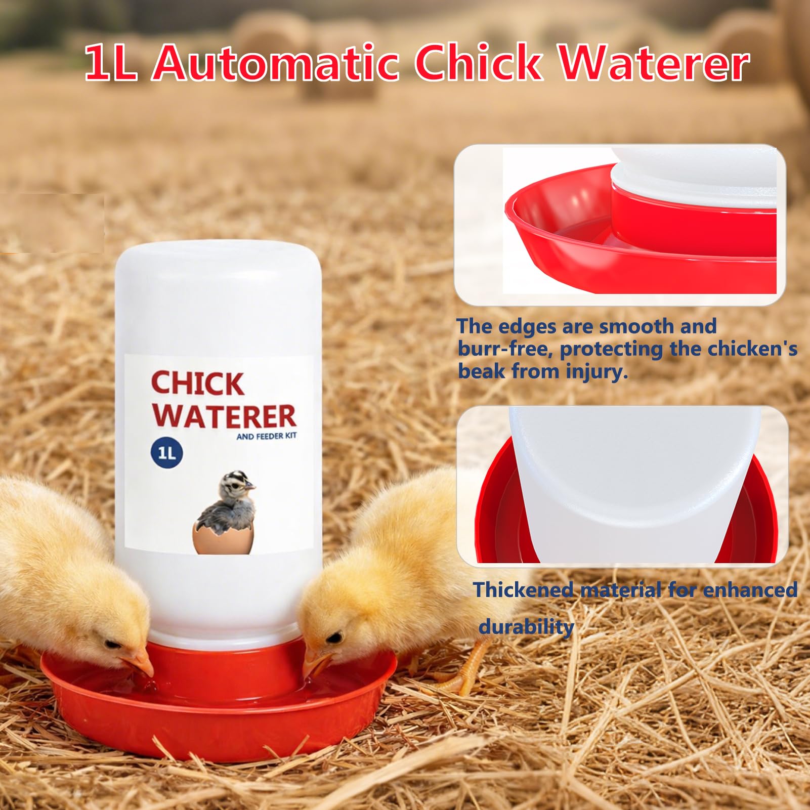 Weartfun chick-duckling-quail starter kit for small poultry setups.