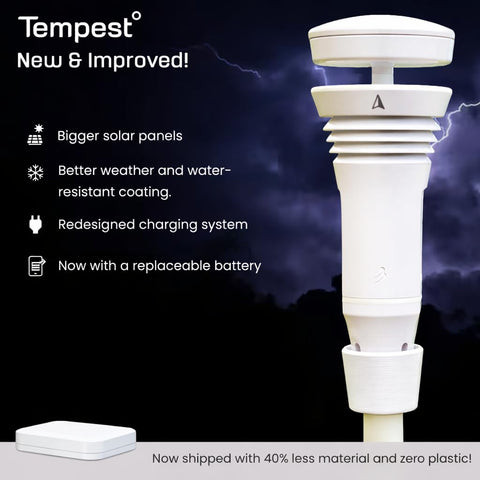 WeatherFlow Tempest easy install setup guides quick WiFi connection.