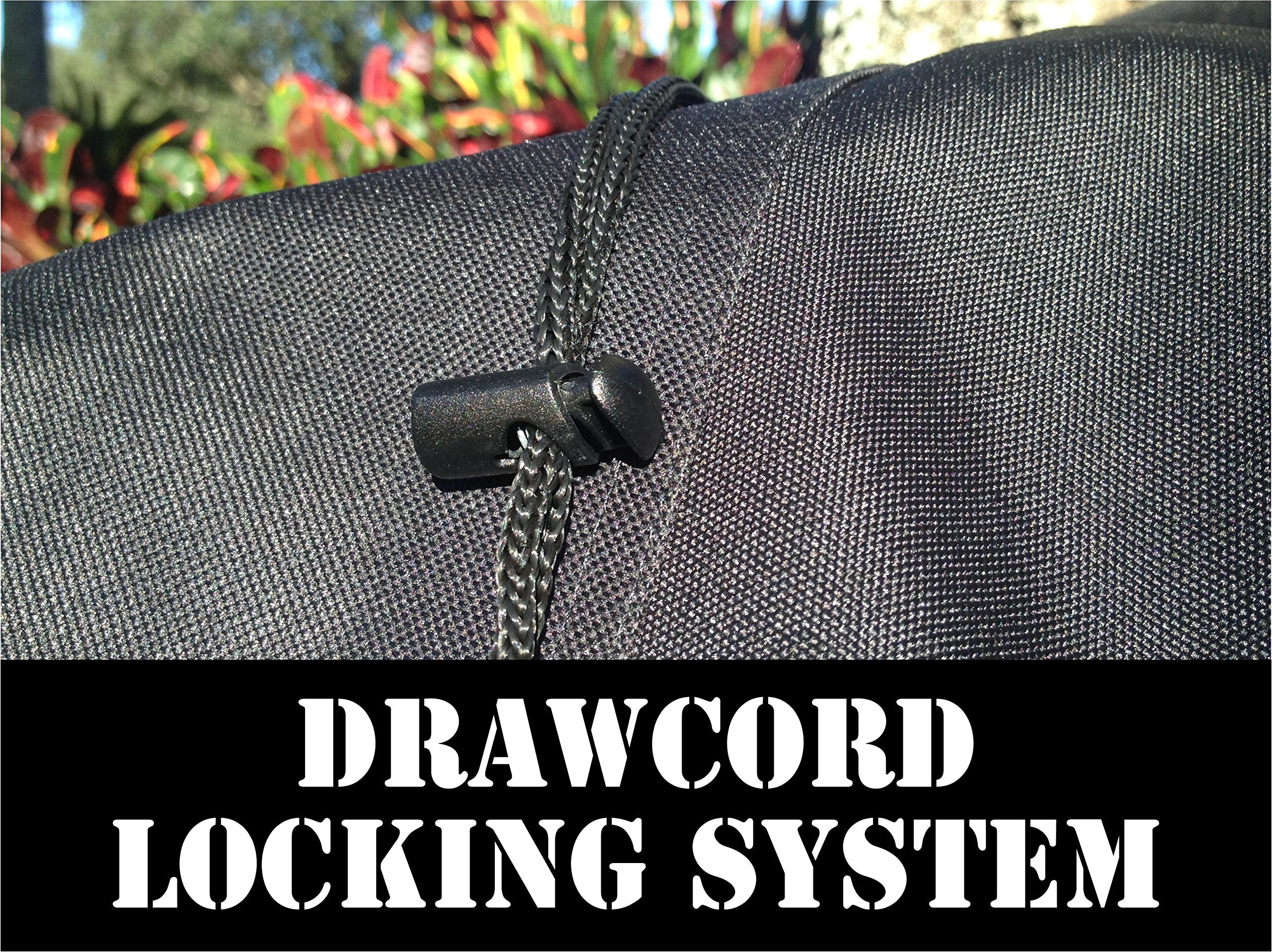 WeatherPRO Covers rear-discharge bagger compatibility protects adjacent components.