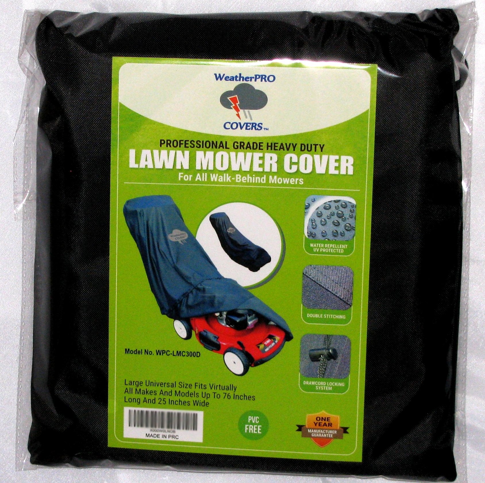 WeatherPRO Covers storage bag included for easy organization.