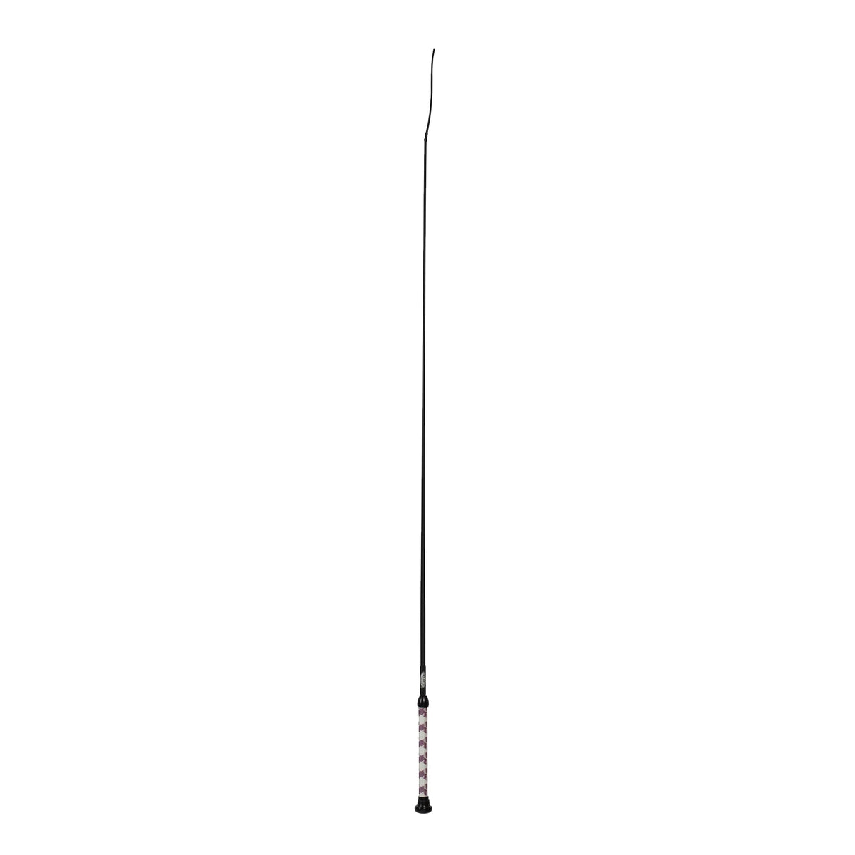 Weaver Livestock pig whip with braided nylon handle for comfortable grip during practice