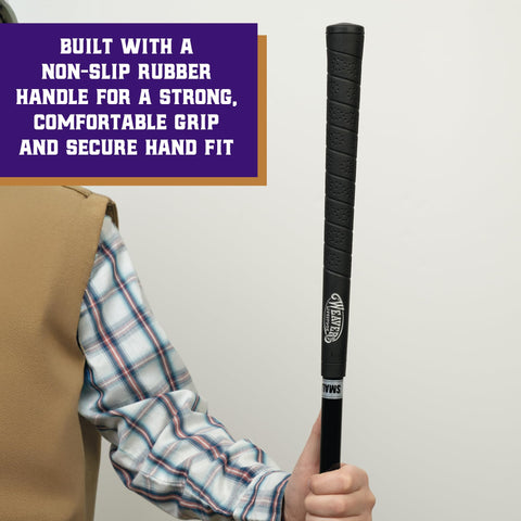 Weaver Livestock show stick in use for precise foot placement and calm movement.
