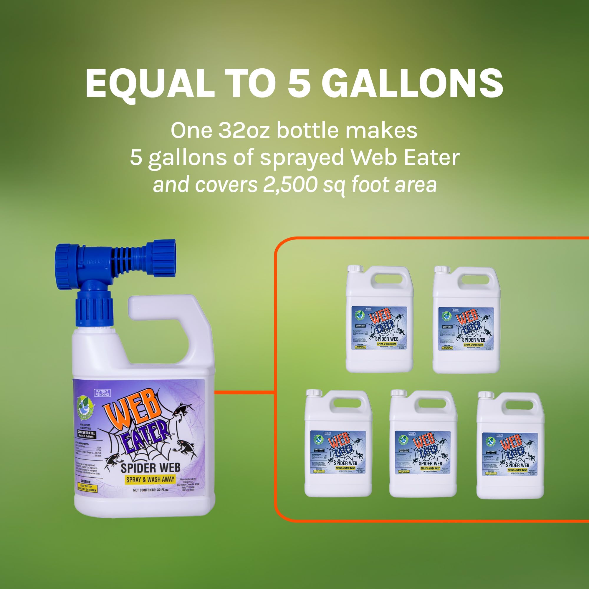 Web Eater is made in the USA by a family-owned brand.