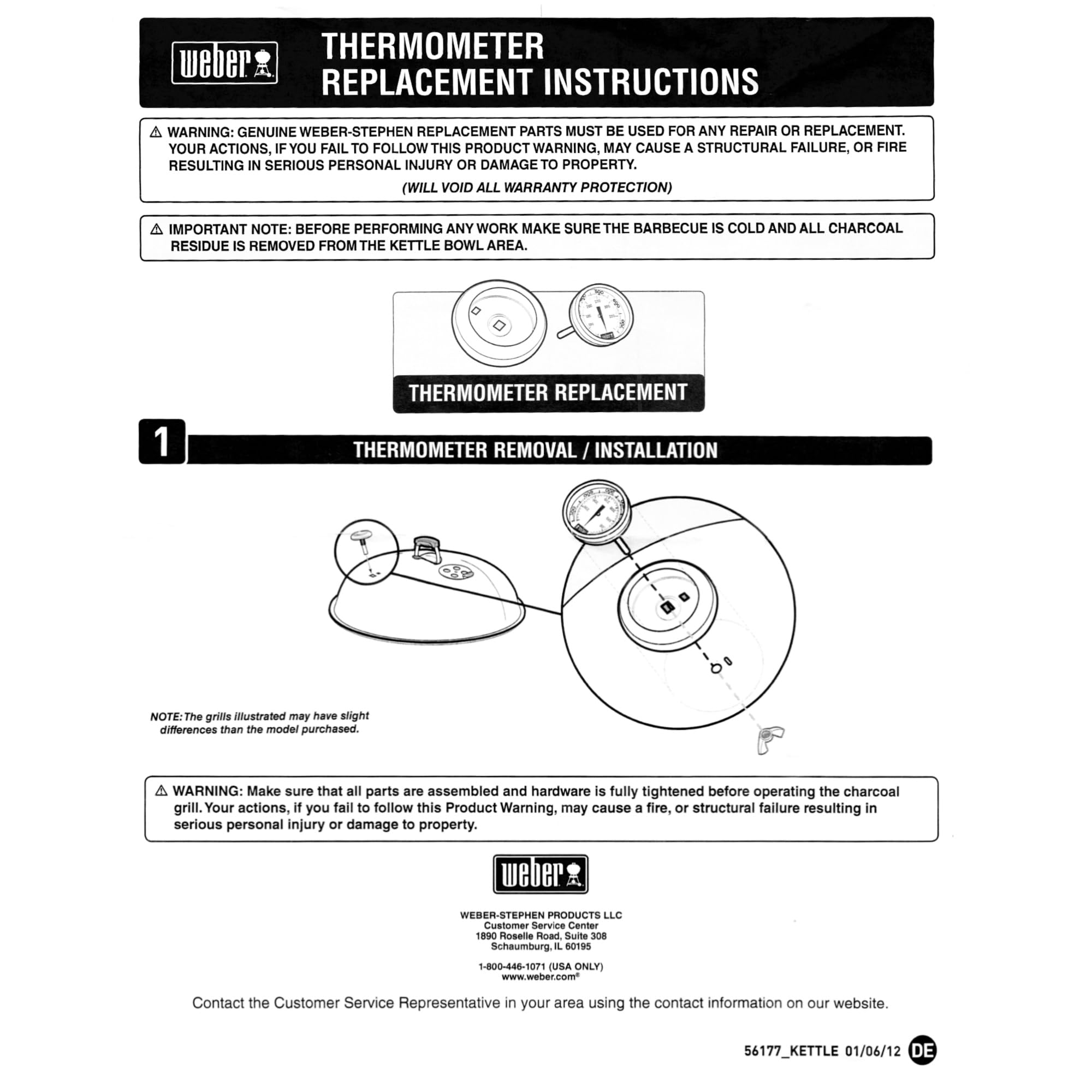 Weber 63029 gauge ships from USA for fast delivery.
