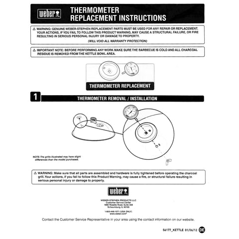 Weber 63029 gauge ships from USA for fast delivery.