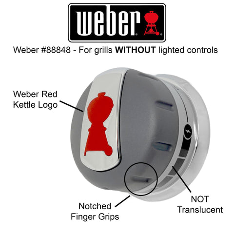 Weber 88848 Genesis 2011-2016 knob replacement, simple DIY installation.
