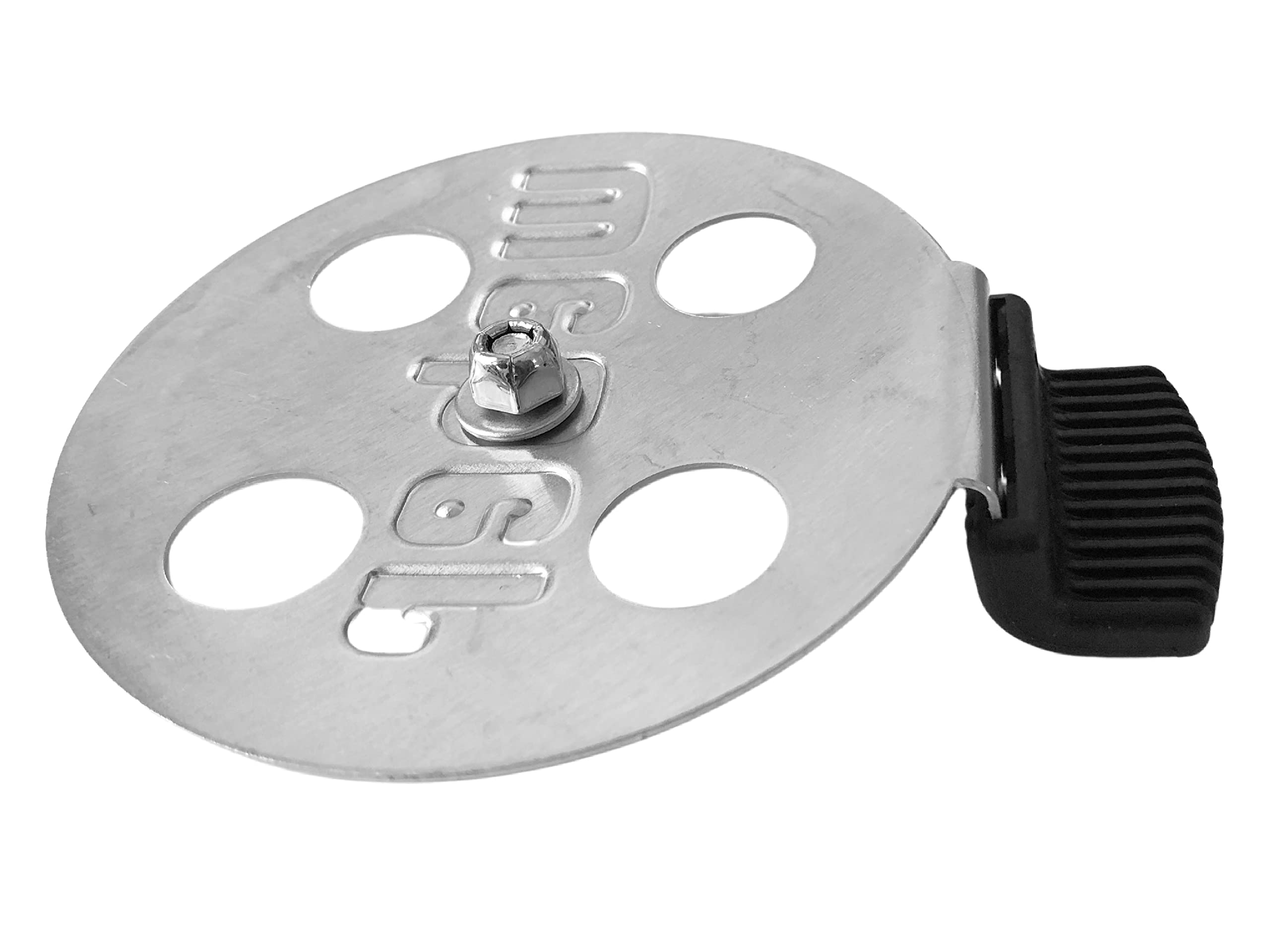 Weber Bar-B-Kettle damper kit with mounting hardware included for easy setup.