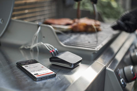 Weber Connect Smart Grilling Hub flip signal guides when to flip.