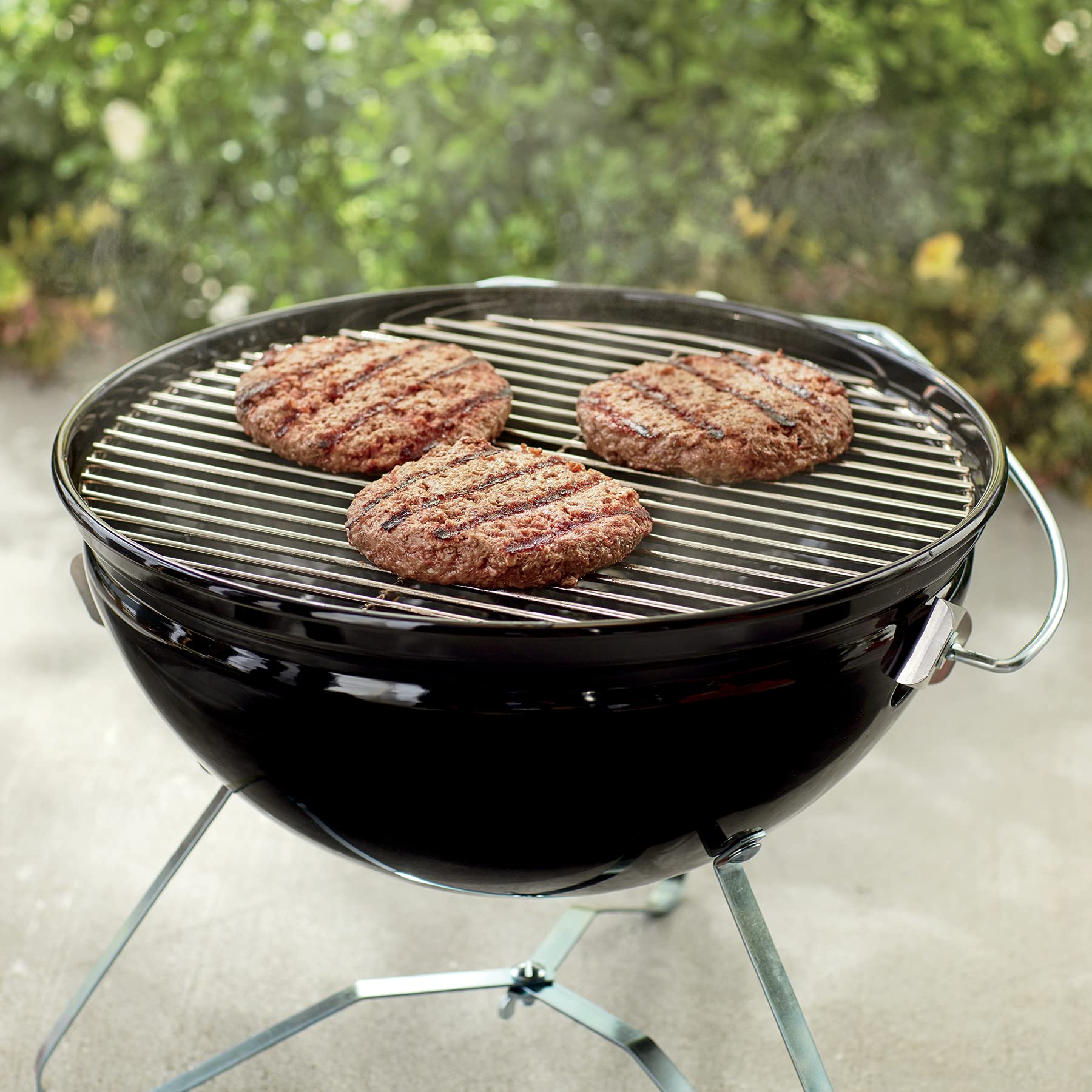 Weber cooking grate with Tuck-N-Carry compatible design enabling flexible grilling