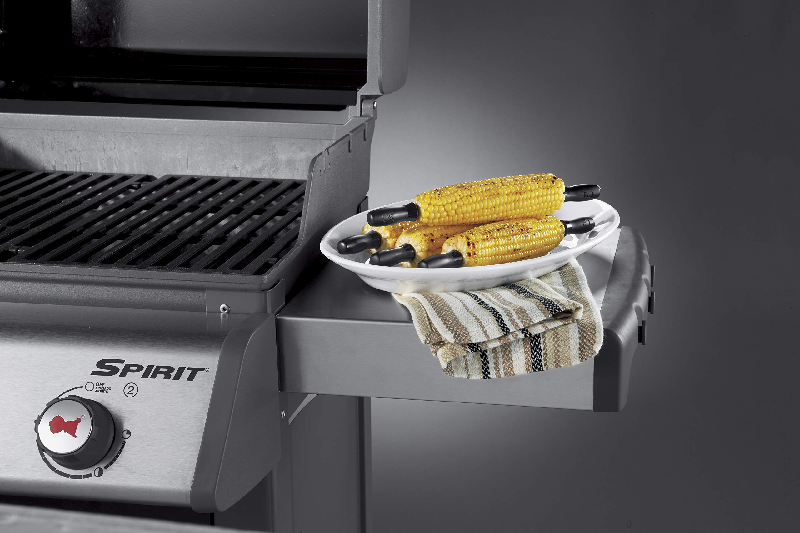 Interlocking stainless pins keep eight picks neatly stored.