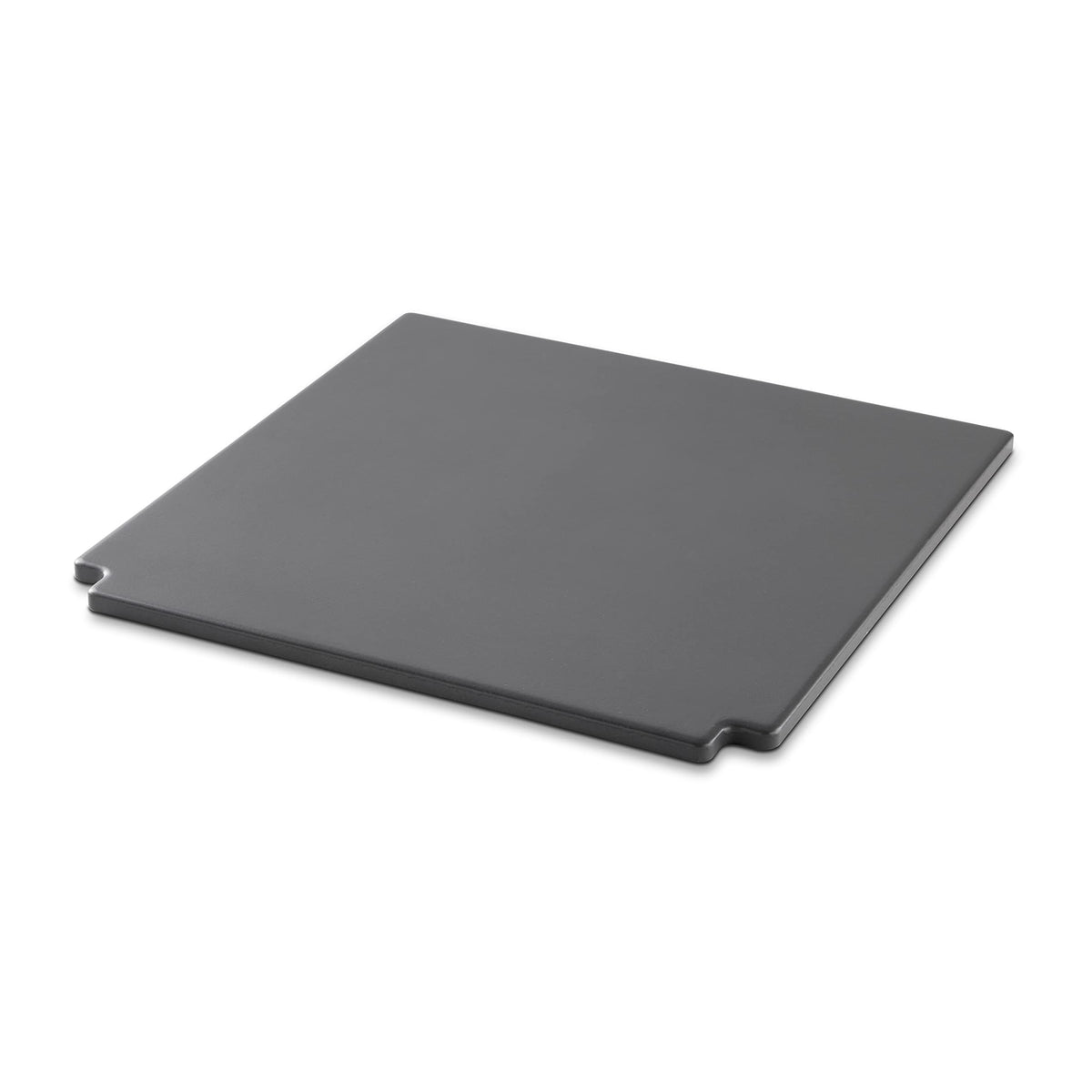 Weber Crafted glazed baking stone on grill delivering crisp crusts.