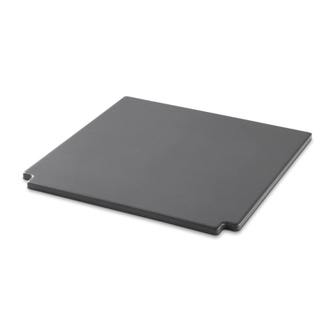 Weber Crafted glazed baking stone on grill delivering crisp crusts.