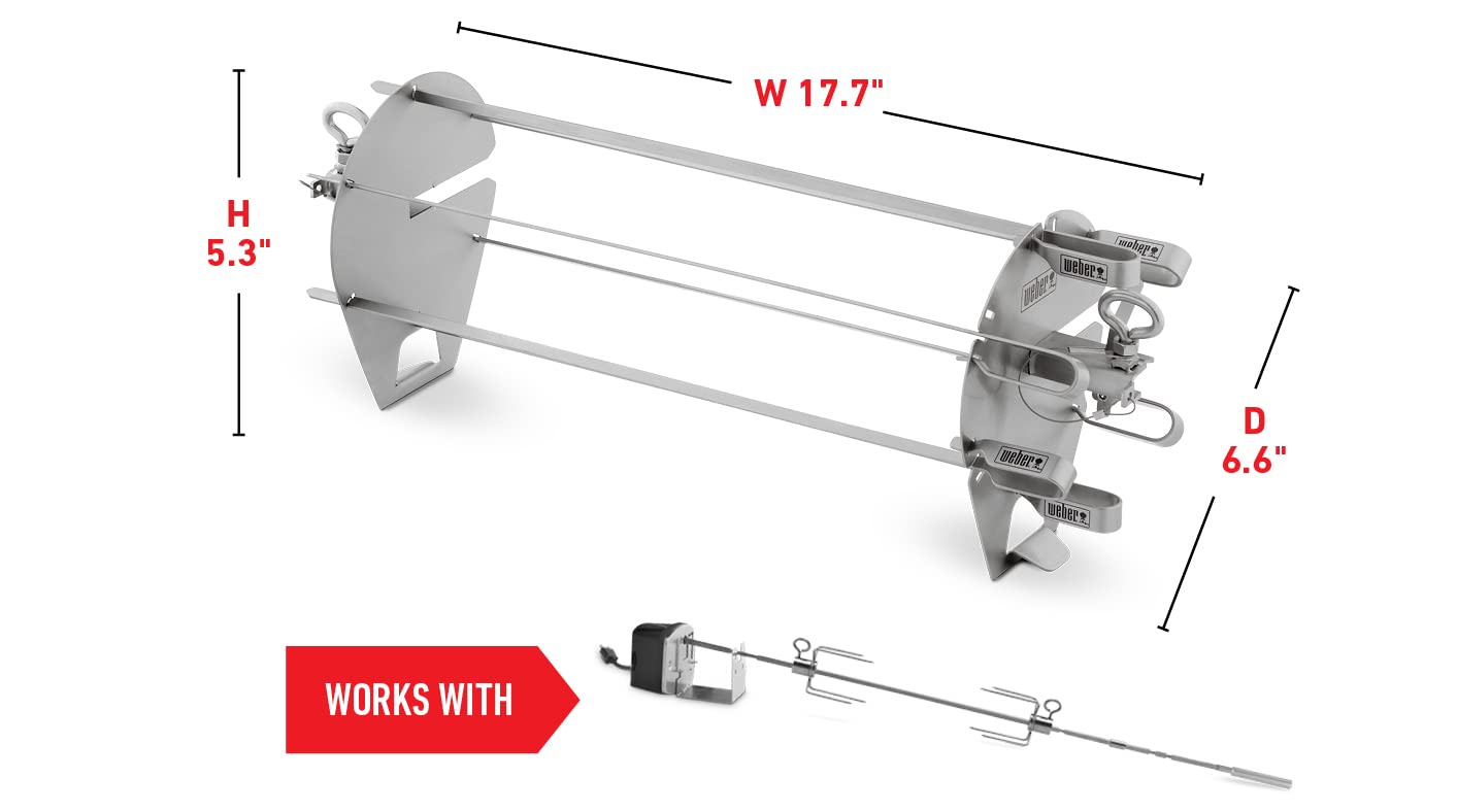 Weber Crafted Outdoor Kitchen Collection accessories include these skewers.