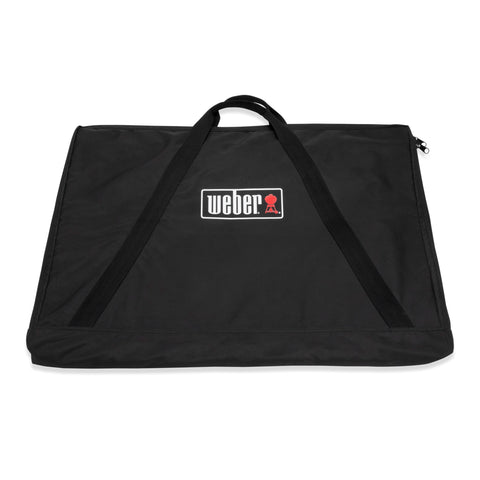 Weber full-size griddle storage bag protects your griddle during transport.