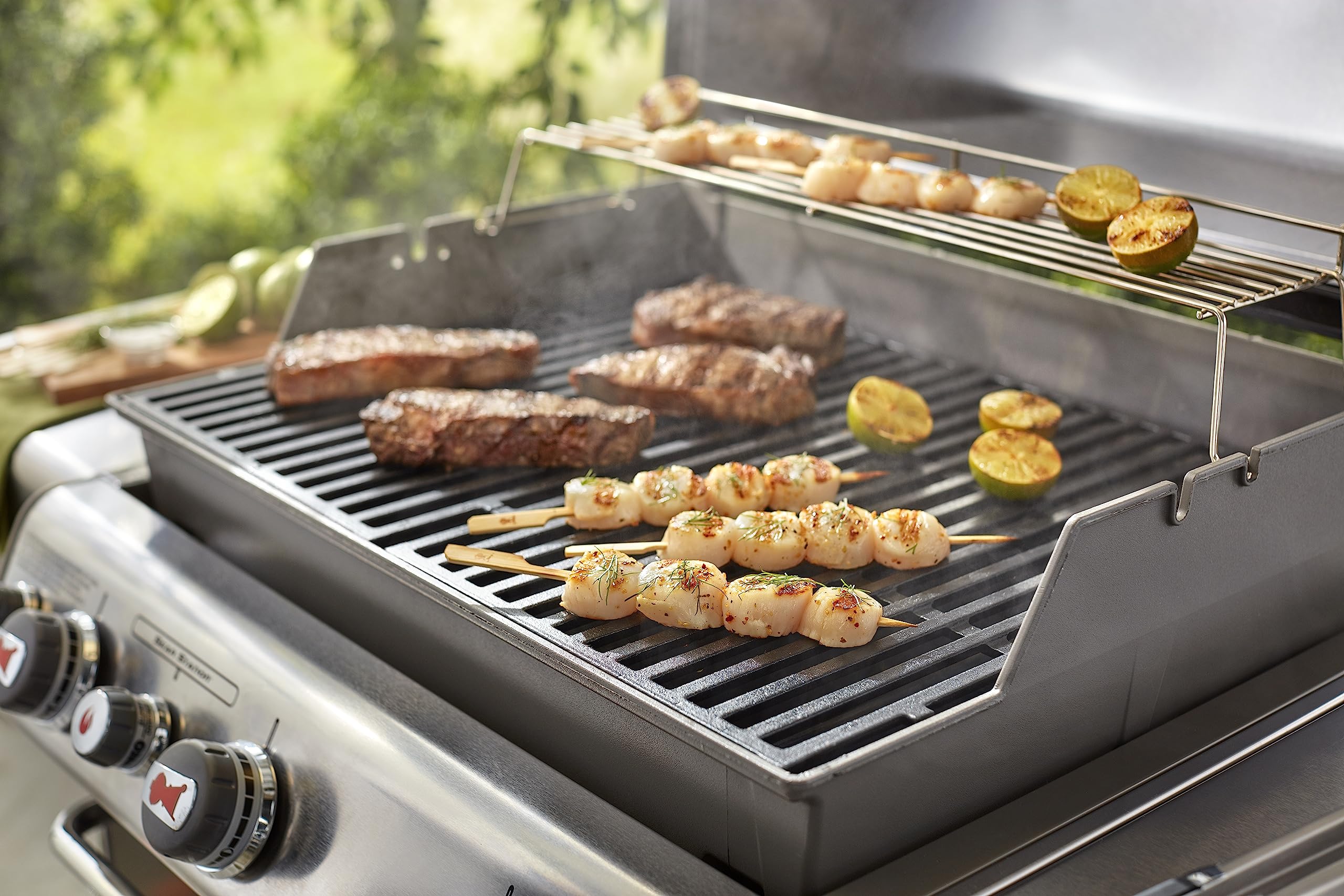 Weber Genesis 300 replacement grates product shot, durable material