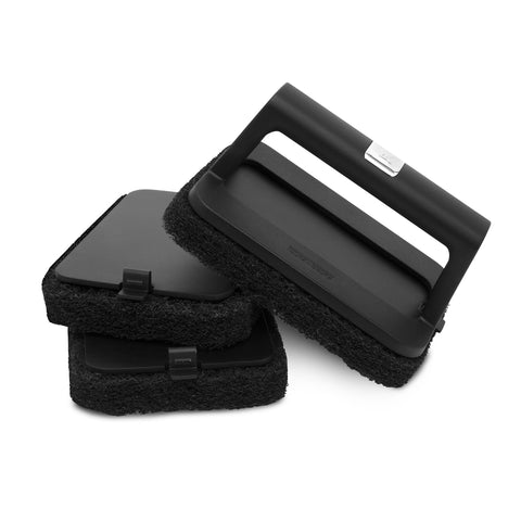 Weber griddle cleaning kit cleaning stone 2 restores shine on seasoned griddles.