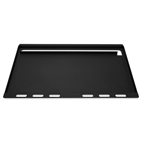Weber griddle insert is pre-seasoned and ready to use on day one