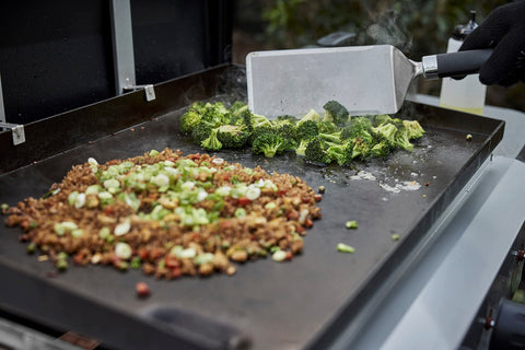 Weber Griddle Spatula ideal for flat top griddles and precise flips