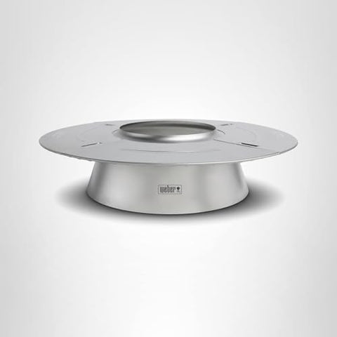 Weber Heat Controller stores compactly for simple storage after grilling.