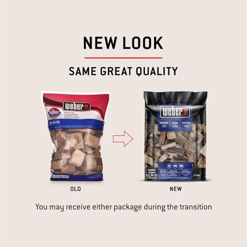 Weber hickory smoke close-up—enhances poultry flavor with mild sweetness.