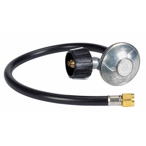 Weber hose-regulator valve connection tested with soapy water.