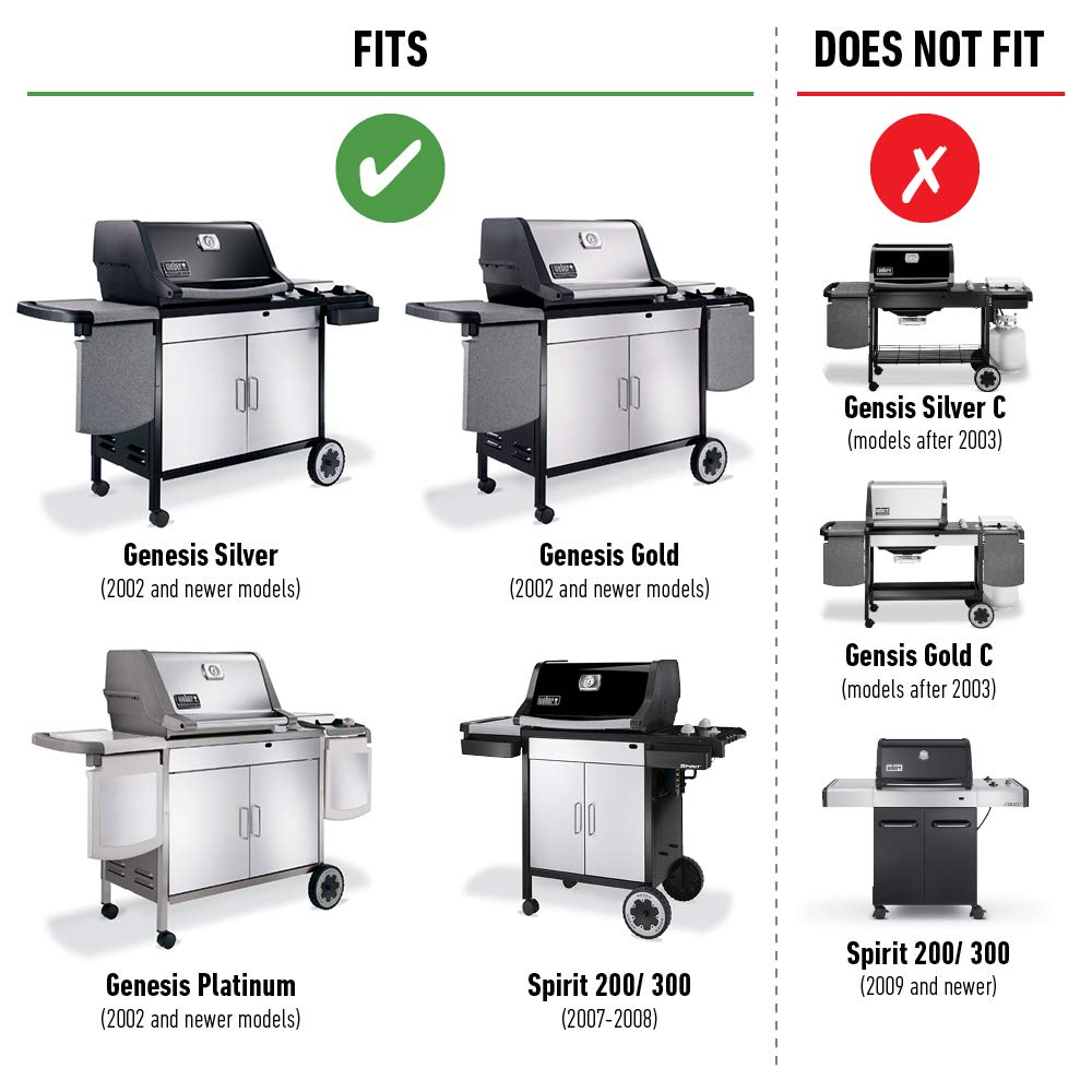 Weber ignition wires ensure a consistent spark to the igniter.