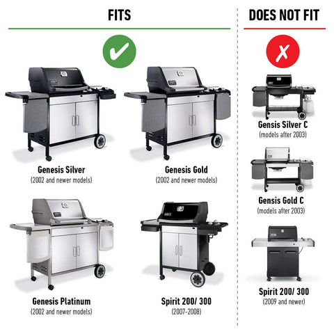 Weber ignition wires ensure a consistent spark to the igniter.