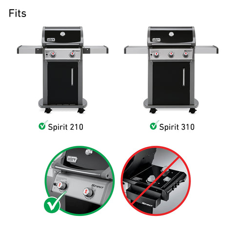 Weber igniter kit includes a battery for immediate readiness