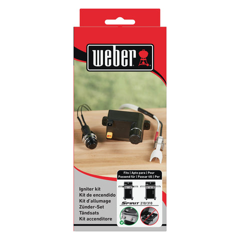 Easy-to-install Weber igniter kit replaces worn parts
