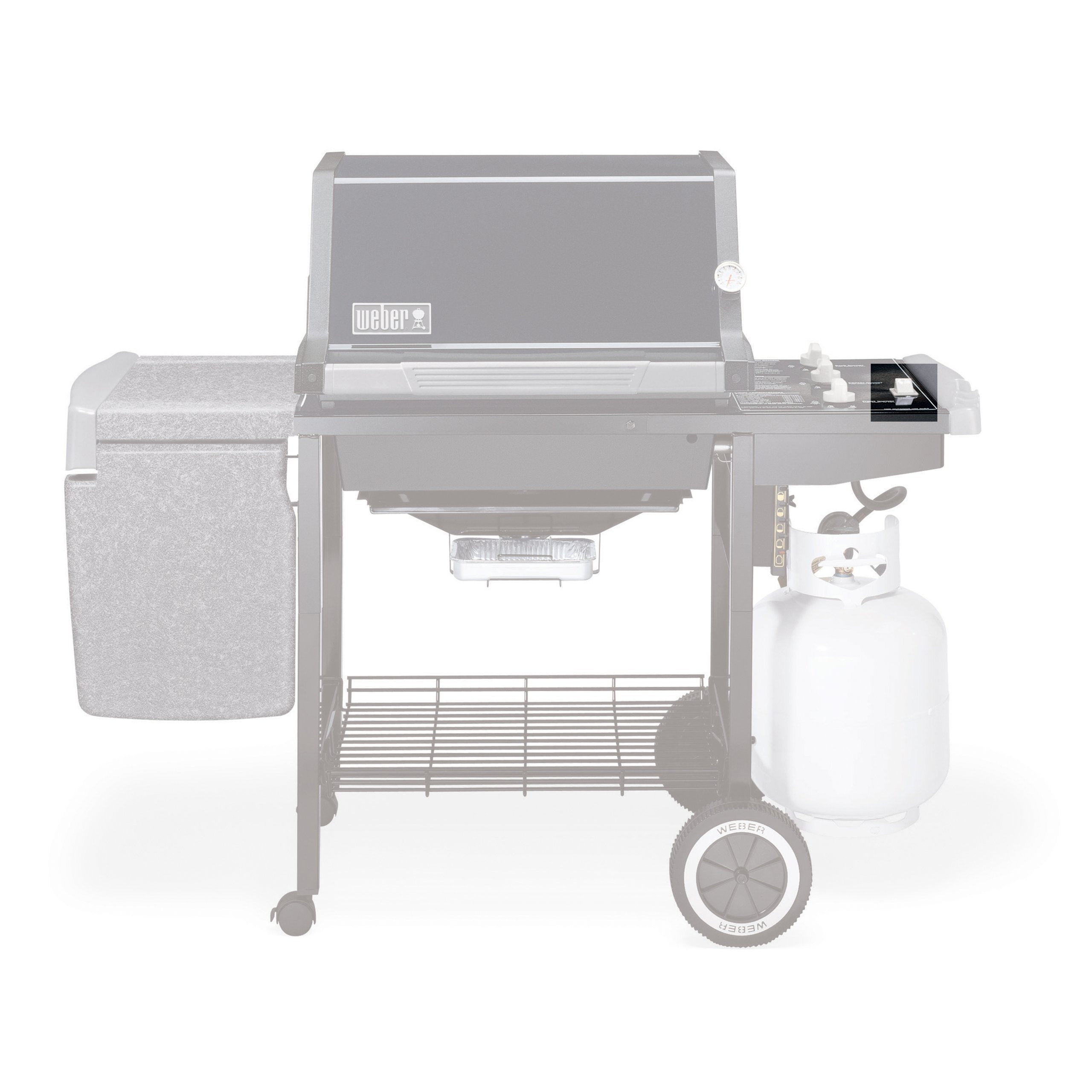 Weber igniter kit gas catcher ignition chamber provides reliable sparks