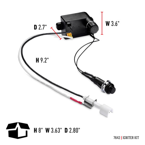 Weber igniter kit works with Spirit 310 front-control models