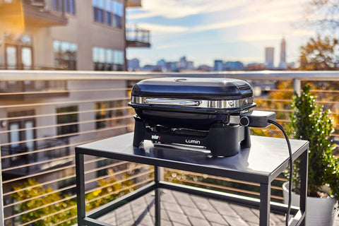 Weber Lumin cover fits Lumin and Lumin Compact for year-round protection.