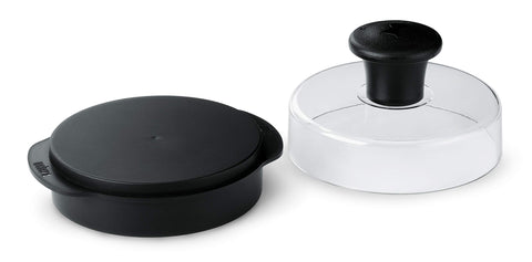 Weber Original Burger Press half-pound patty focus for uniform browning
