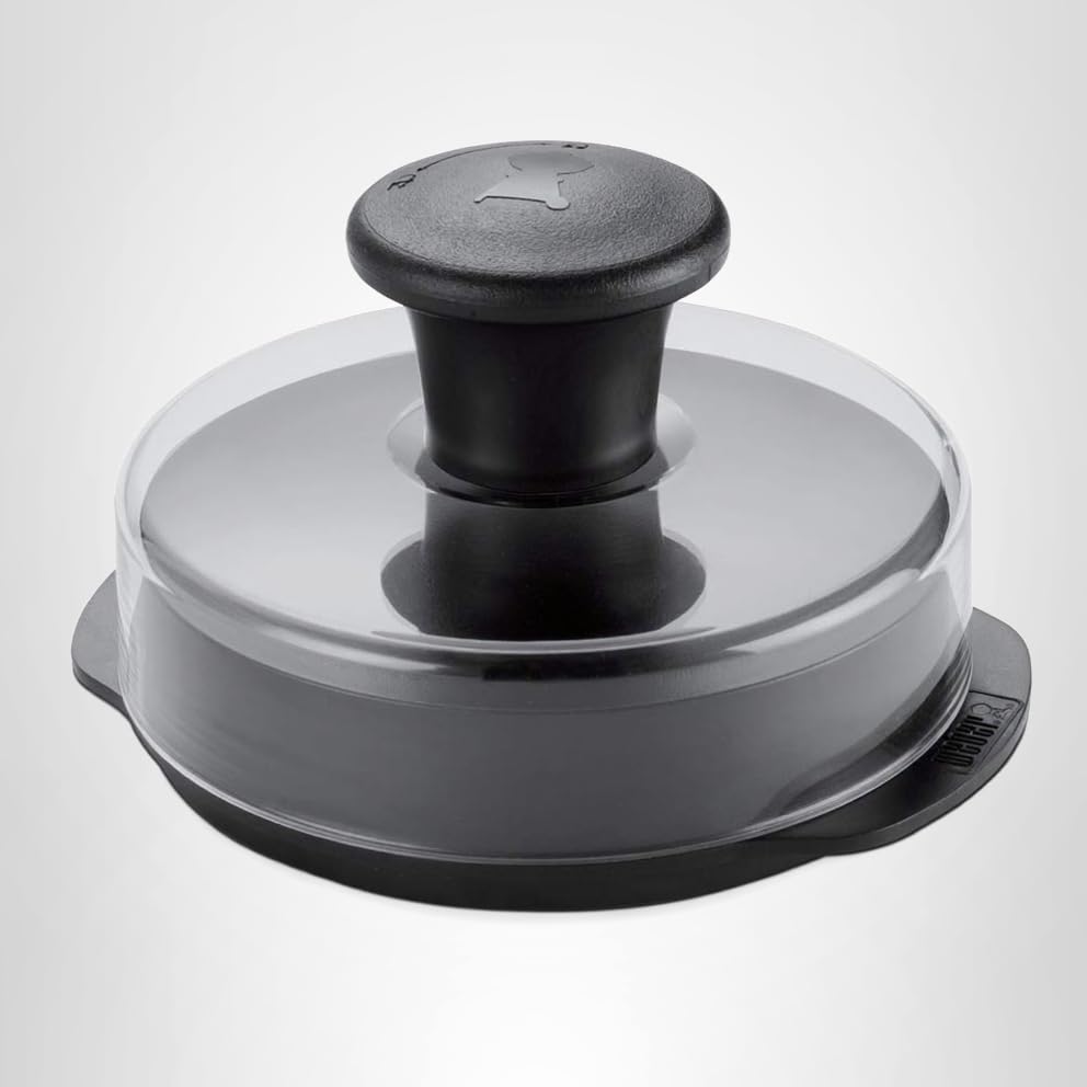 Weber Original Burger Press helps prep consistent patties for grilling