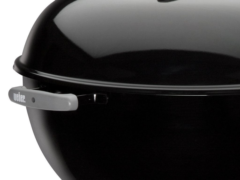 Weber Original Kettle One-Touch ash-cleanup simplifies cleaning after grilling.