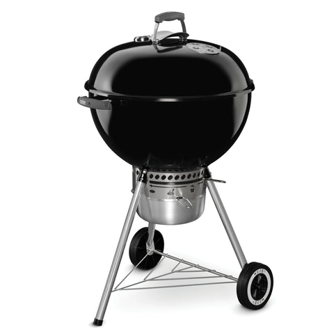 Weber Original Kettle Premium front view shows rugged design and reliable grilling