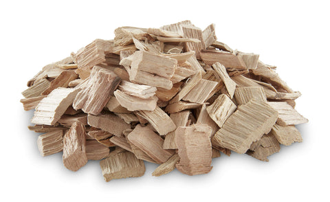 Weber Pecan Wood Chips package in kitchen enhancing grilling flavor