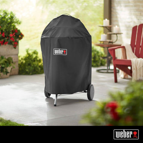 Weber Premium close-up of breathable fabric for weather resilience