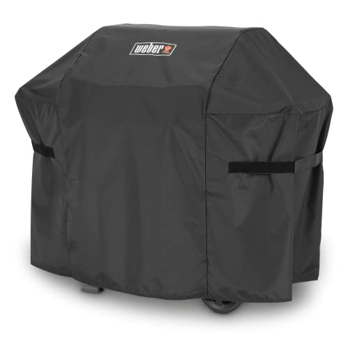 Breathable yet water resistant, this Weber cover protects your grill from moisture.