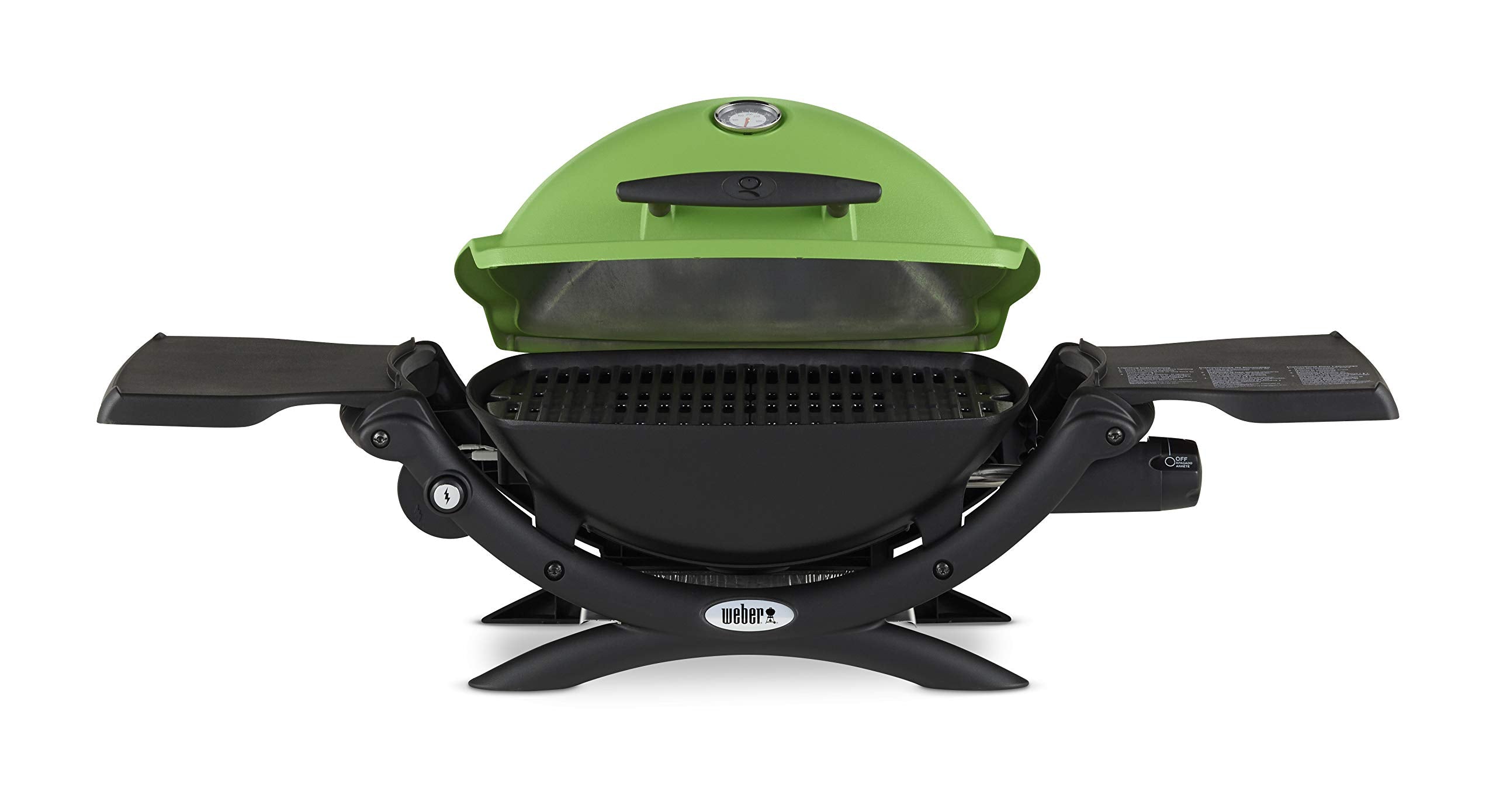 Weber Q1200 8,500 BTU burner for powerful searing and versatile cooking
