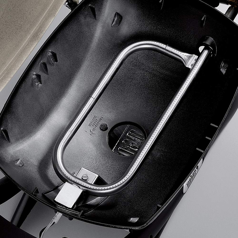 Weber Q1200 red cast-iron grates for even sear