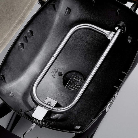 Weber Q1200 red cast-iron grates for even sear