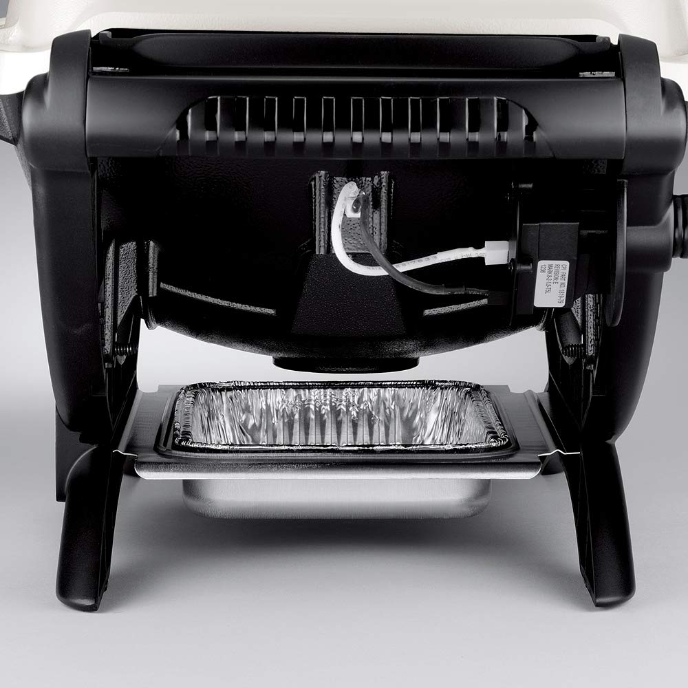 Weber Q1200 red grease pan for easy cleanup