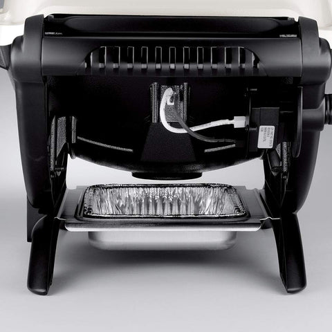 Weber Q1200 red grease pan for easy cleanup