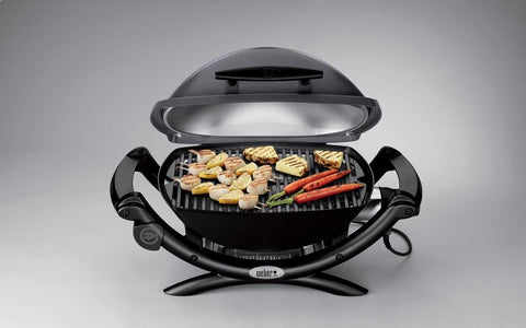Weber Q1400 infinite control settings for precise temperature management