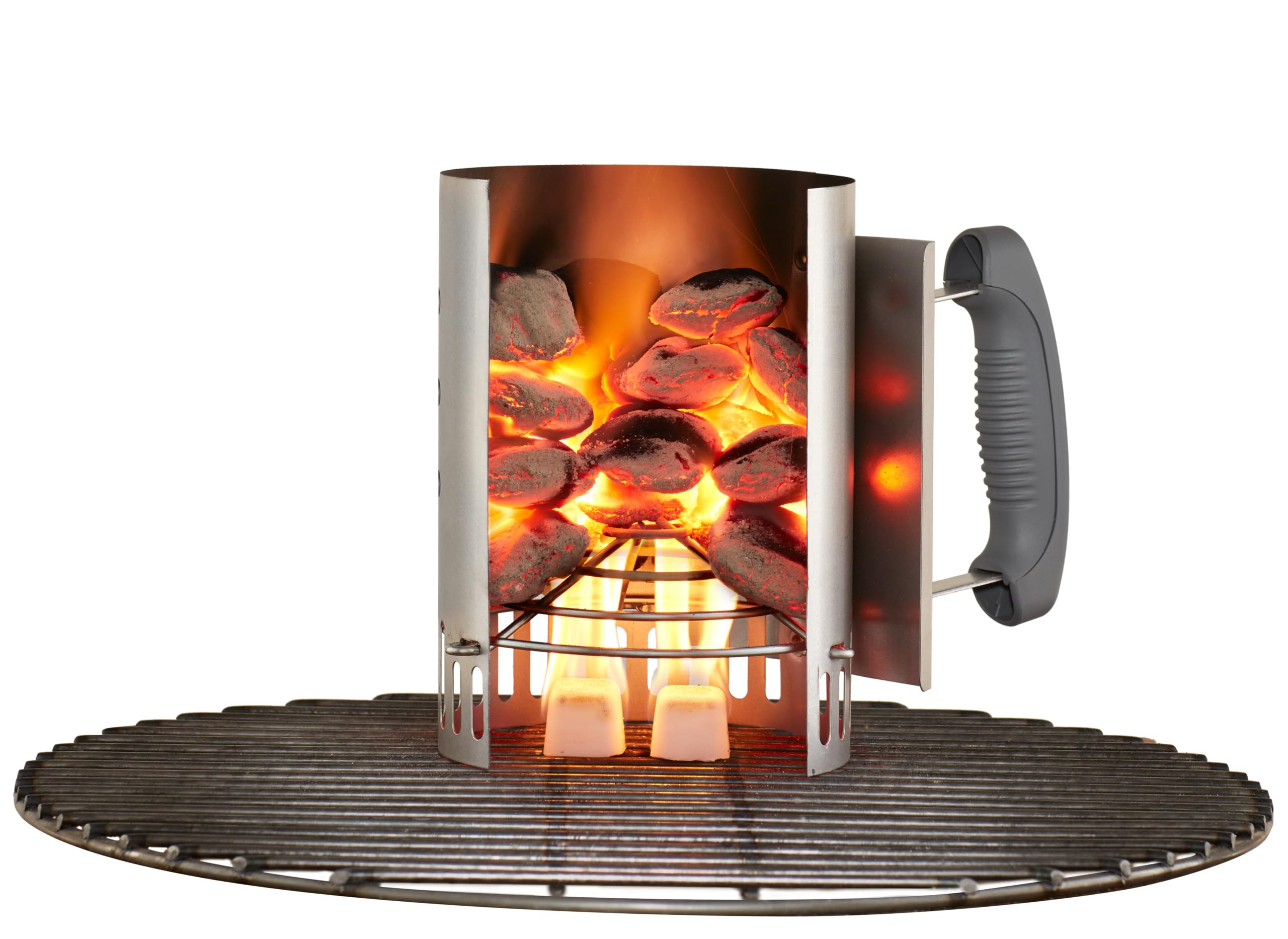 Weber Rapidfire works without lighter fluid for cleaner setup