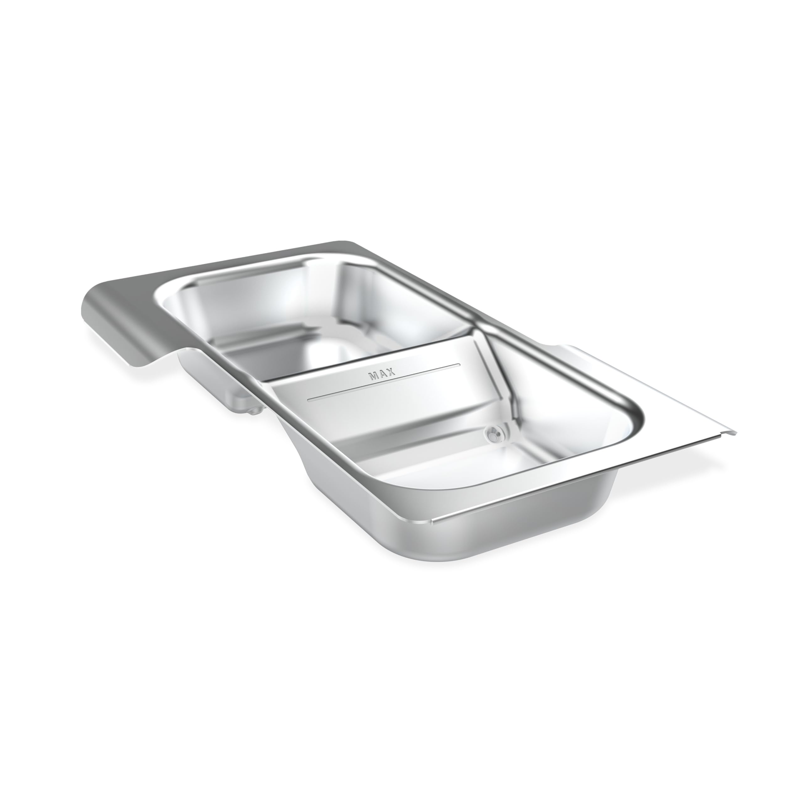 Weber Searwood Wet Smoke Pan on a grill adds moisture for juicier meat.