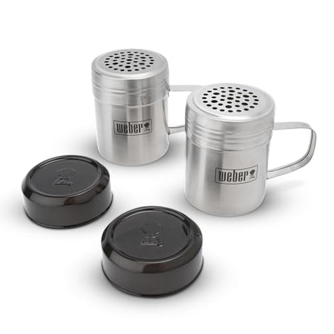 Weber Smashed Burger Spice Shaker collection ready for spill-free seasoning.